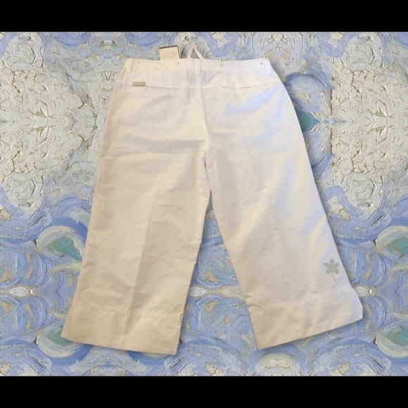 New Columbia Arch Cape 18” Clamdiggers White Sz. S - Picture 2 of 7